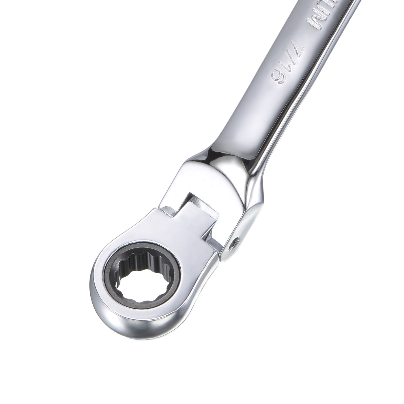 Harfington Flex-Head Ratcheting Combination Wrench SAE 72 Teeth 12 Point Box Ended