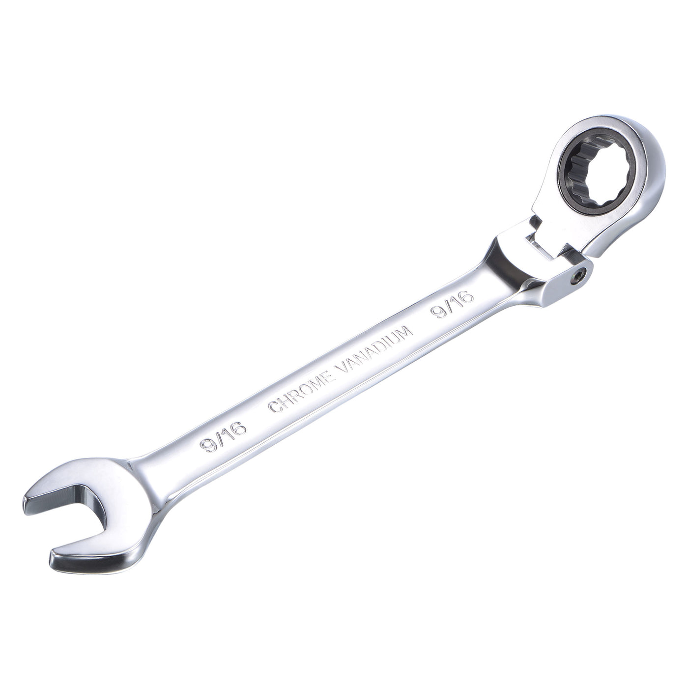 Harfington Flex-Head Ratcheting Combination Wrench SAE 72 Teeth 12 Point Box Ended