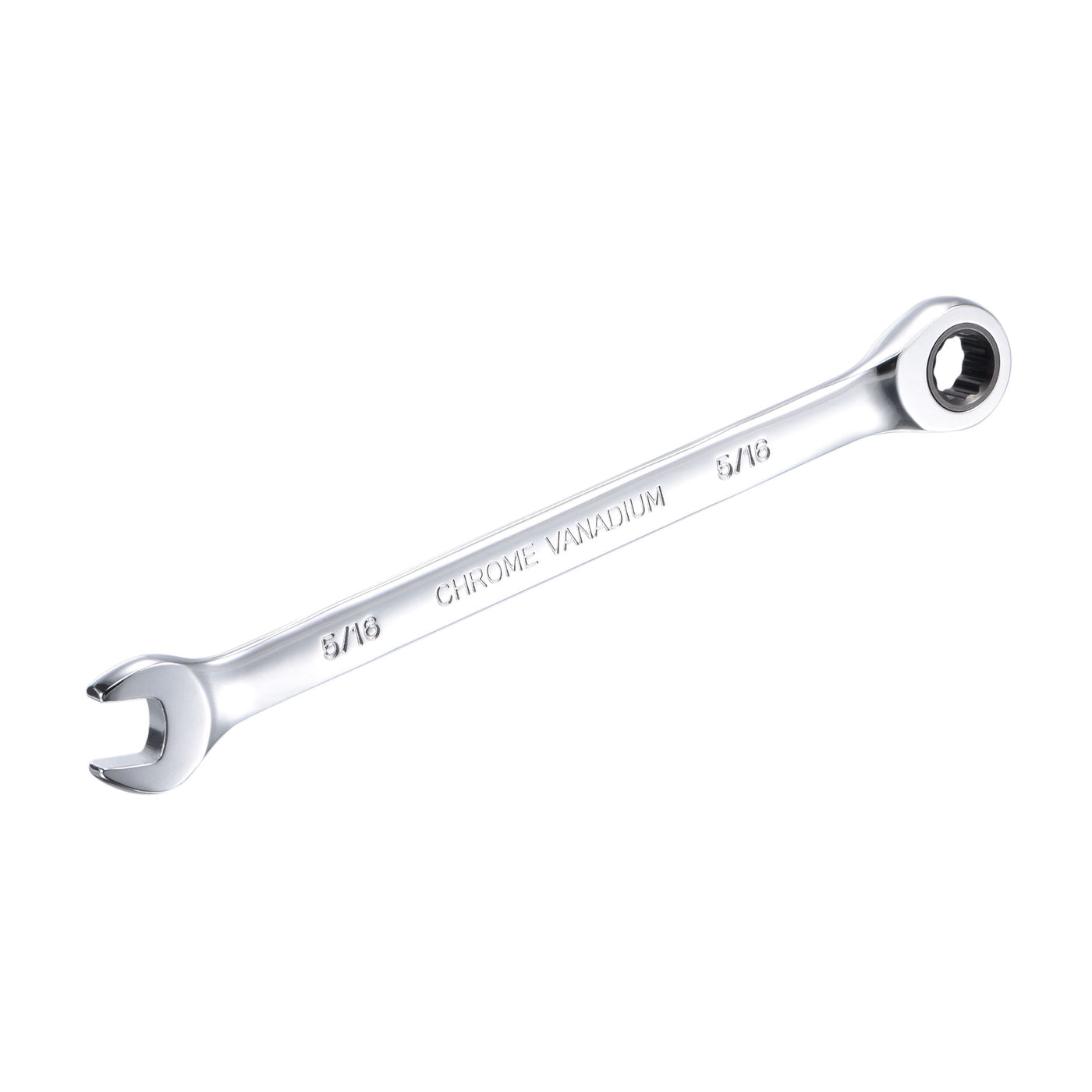 Harfington Ratcheting Combination Wrench SAE 72 Teeth 12 Point Box Ended Tools, Cr-V