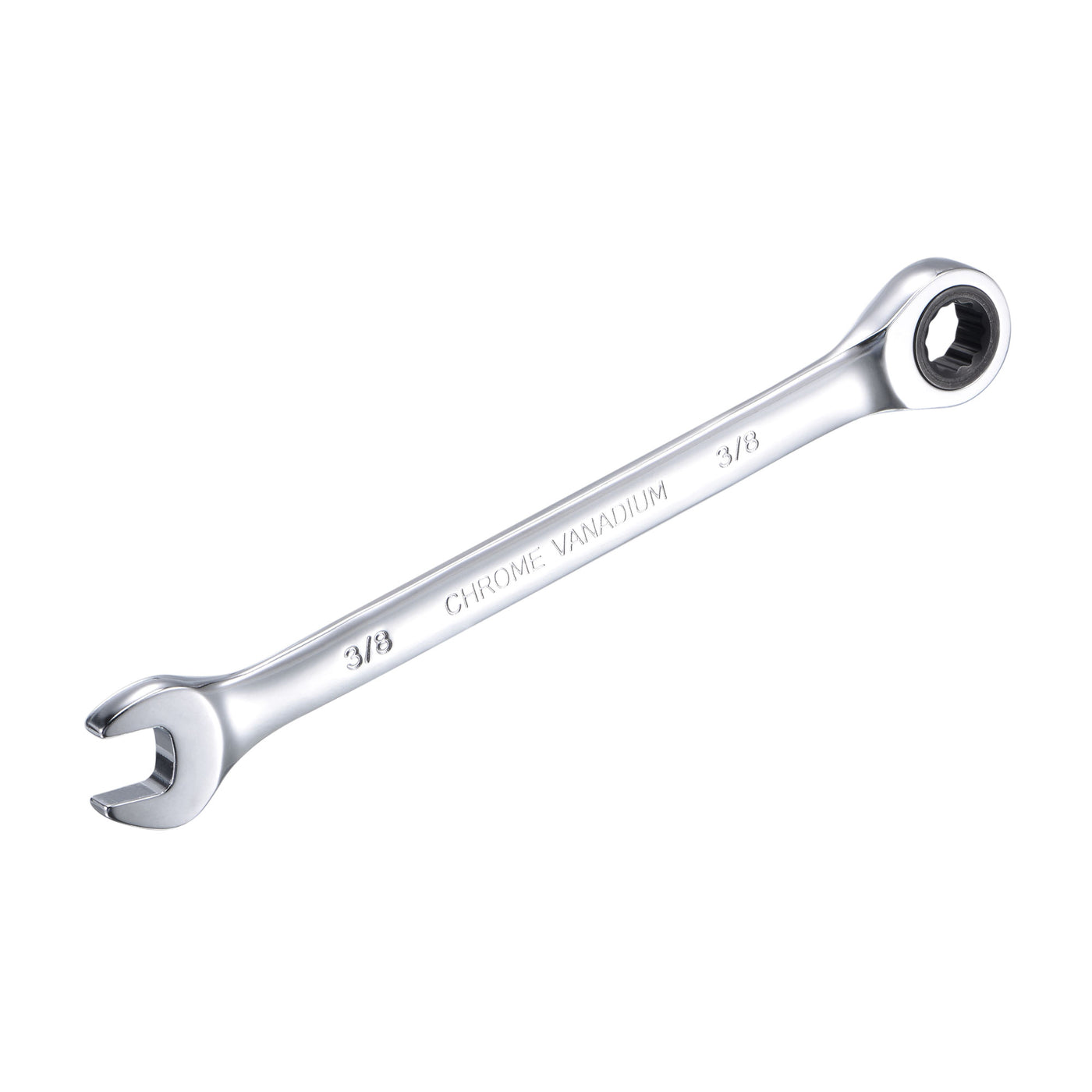 Harfington Ratcheting Combination Wrench SAE 72 Teeth 12 Point Box Ended Tools, Cr-V