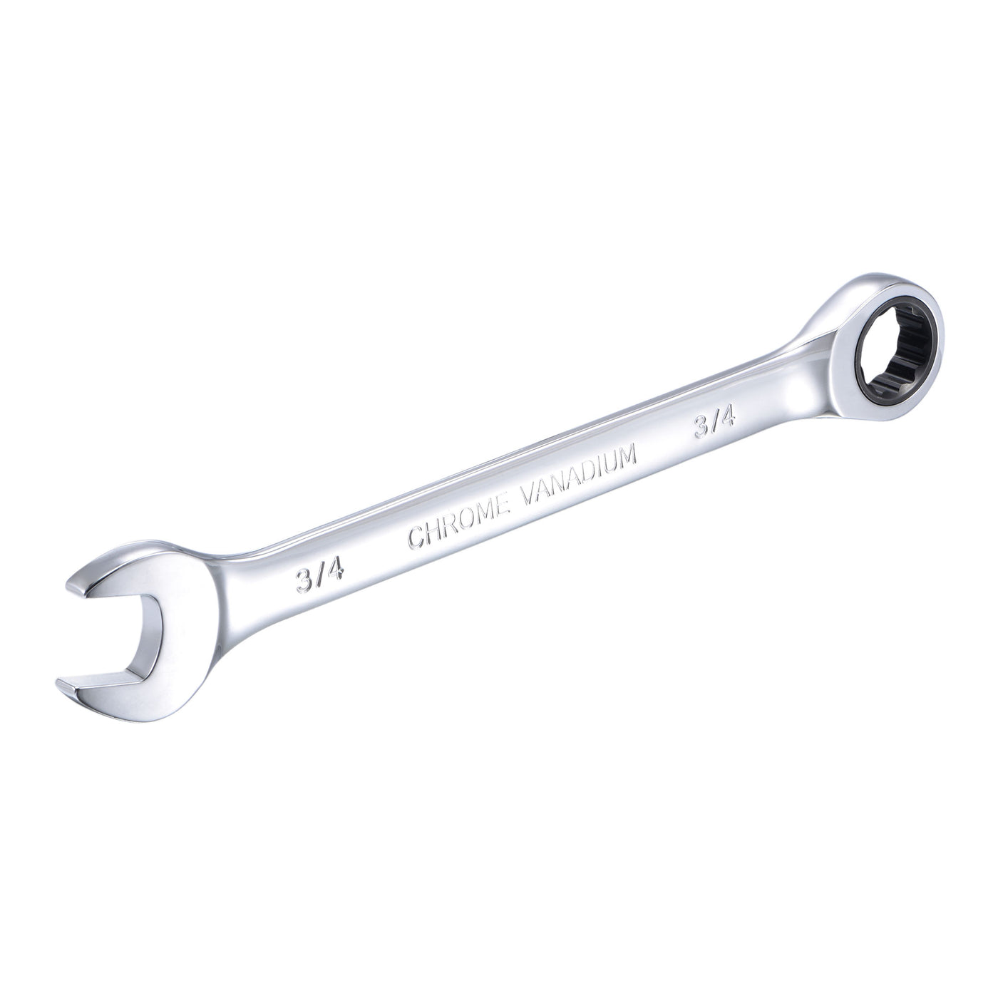 Harfington Ratcheting Combination Wrench SAE 72 Teeth 12 Point Box Ended Tools, Cr-V