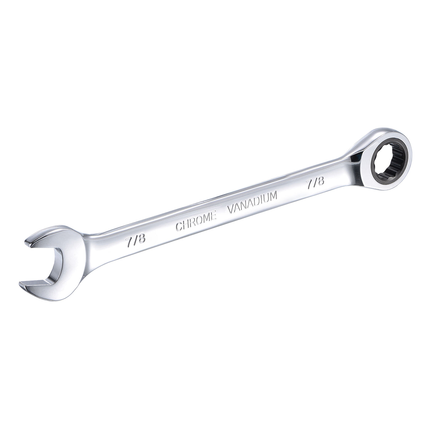 Harfington Ratcheting Combination Wrench SAE 72 Teeth 12 Point Box Ended Tools, Cr-V