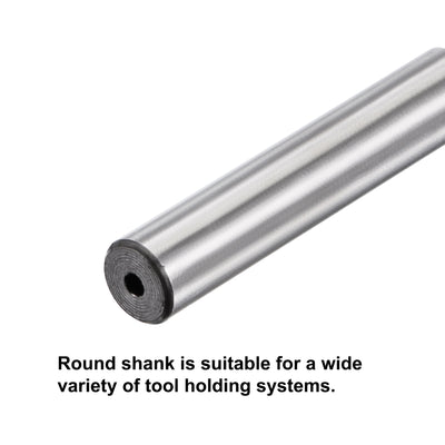 Harfington Chucking Reamer Set H7 Lathe Machine Reamer Straight Flute (4mm-10mm) 4pcs