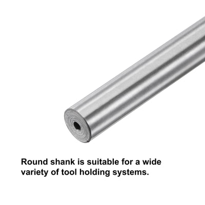 Harfington Chucking Machine Reamer Carbide Tip Straight Flute High Speed Steel Tool