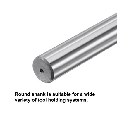 Harfington Chucking Machine Reamer Carbide Tip Straight Flute High Speed Steel Tool