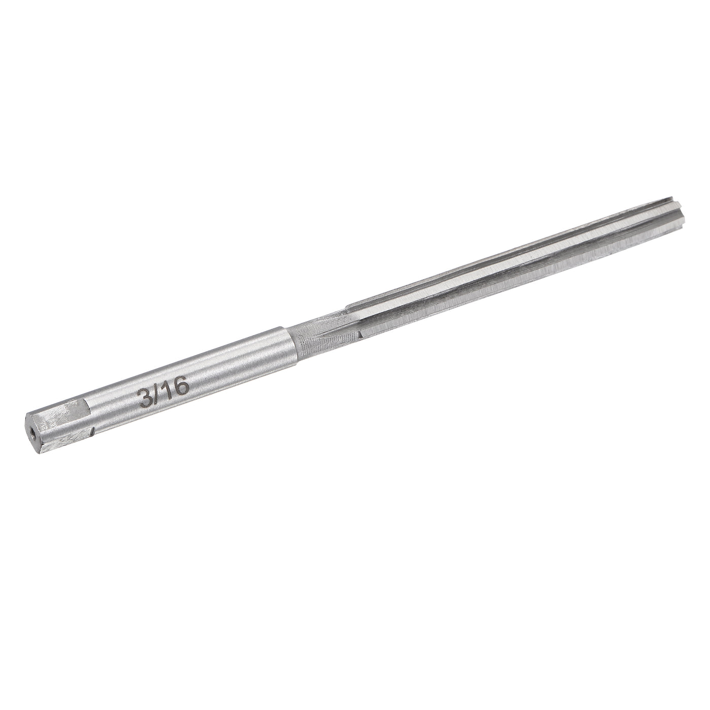 Harfington 3/16" Hand Reamer H8 Alloy Tool Steel 6 Flutes Straight Shank Milling Cutter