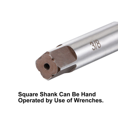 Harfington Hand Reamer Alloy Tool Steel Flutes Straight Shank Cutter