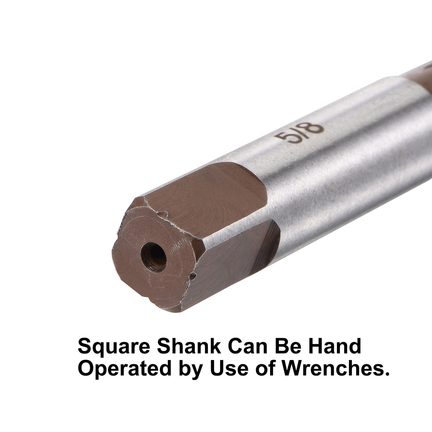 Harfington Hand Reamer Alloy Tool Steel Flutes Straight Shank Cutter