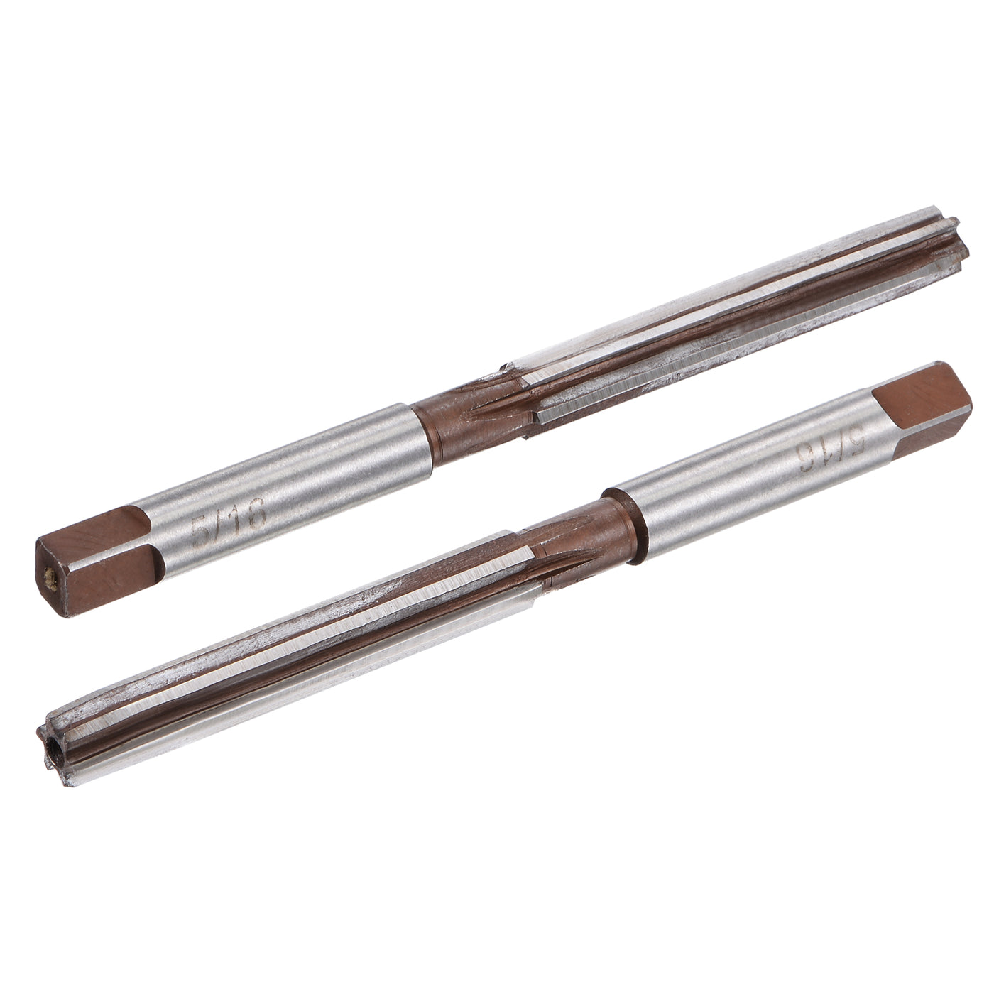 Harfington Hand Reamer H8 Alloy Tool Steel Flutes Straight Shank Cutter Tool