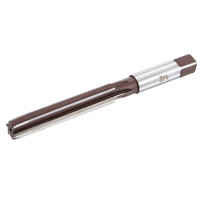 Harfington Hand Reamer H8 Alloy Tool Steel Flutes Straight Shank Cutter Tool