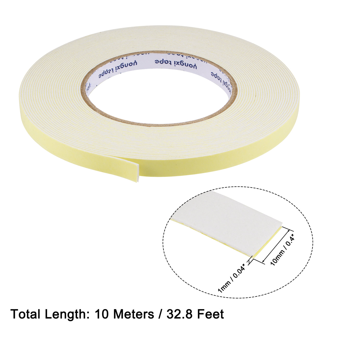 Harfington EVA Sealing Foam Tapes Self Adhesive Weather Strip for Window Insulation