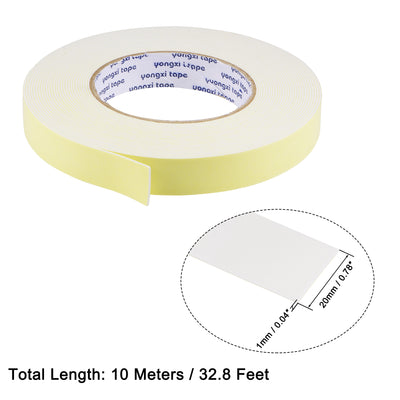 Harfington EVA Sealing Foam Tapes Self Adhesive Weather Strip for Window Door Insulation
