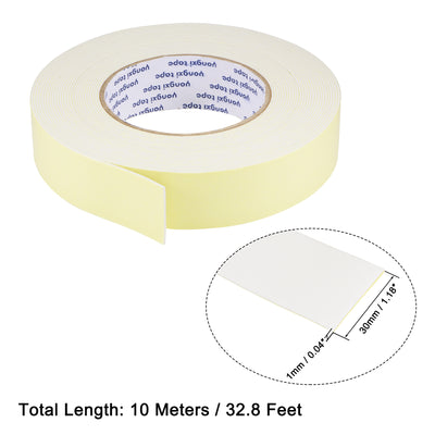 Harfington EVA Sealing Foam Tapes Self Adhesive Weather Strip for Window Door Insulation