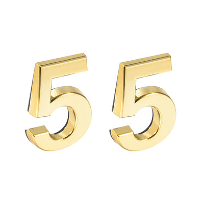 Harfington Self Adhesive House Numbers ABS Plastic Number for House Mailbox