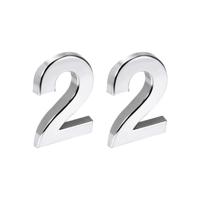 Harfington Self Adhesive House Numbers, ABS Plastic Number for House Mailbox