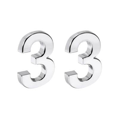 Harfington Self Adhesive House Numbers, ABS Plastic Number for House Mailbox