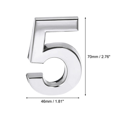 Harfington Self Adhesive House Numbers, ABS Plastic Number for House Mailbox