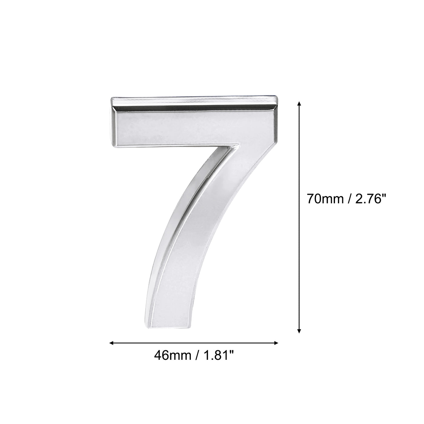 Harfington Self Adhesive House Numbers, ABS Plastic Number for House Mailbox