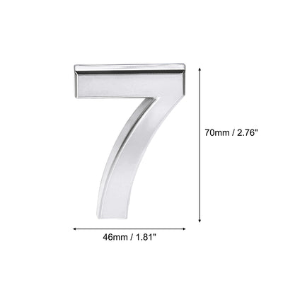 Harfington Self Adhesive House Numbers, ABS Plastic Number for House Mailbox