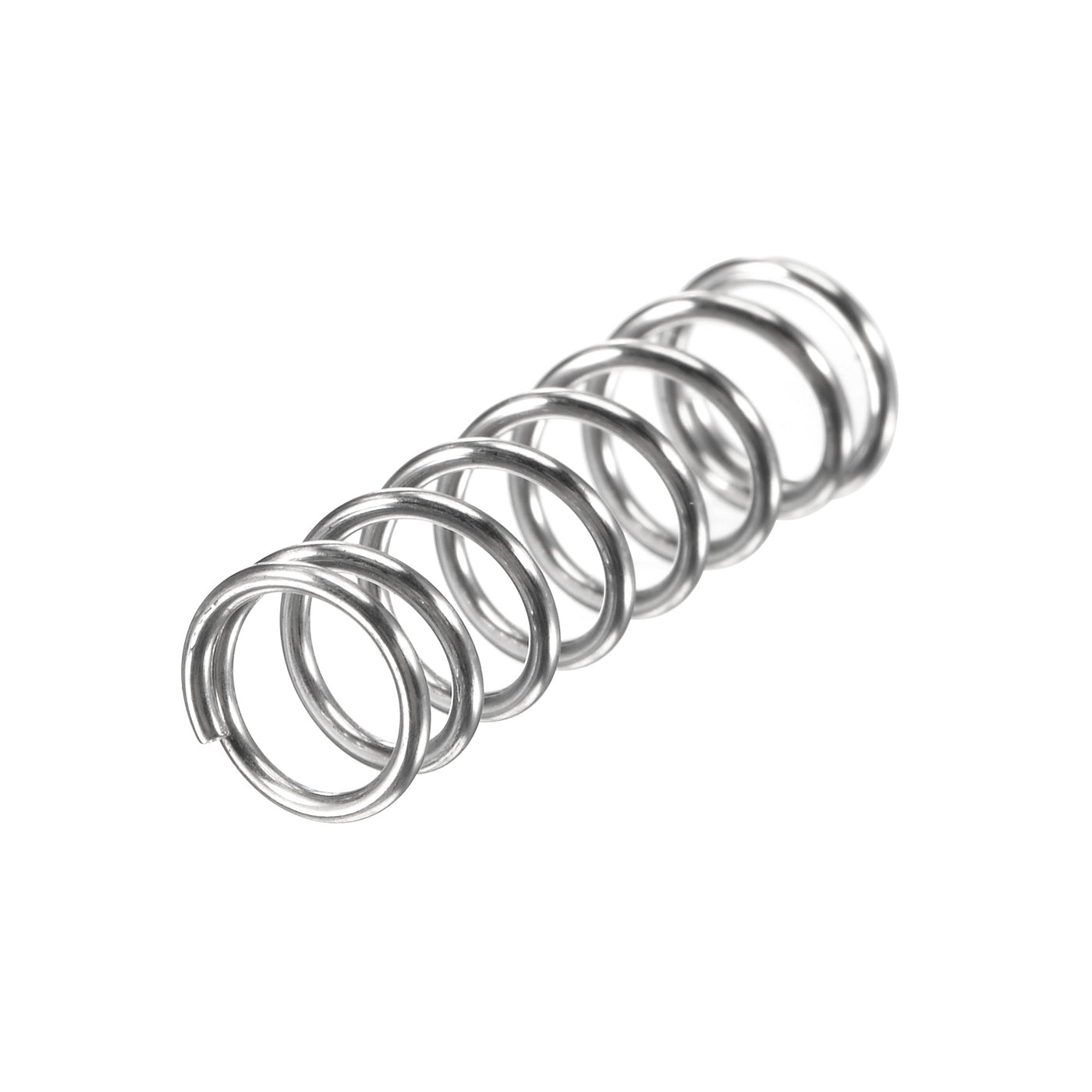 uxcell Uxcell 304 Stainless Steel Material Round Compression Spring Load Capacity Silver