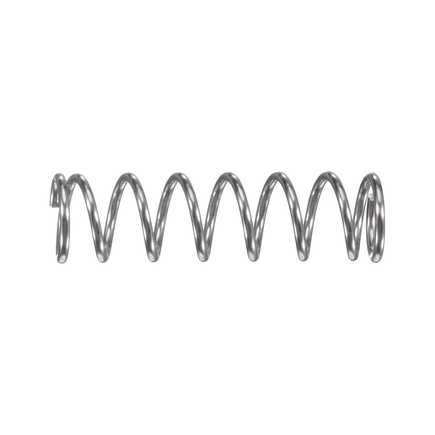 uxcell Uxcell 304 Stainless Steel Material Round Compression Spring Load Capacity Silver
