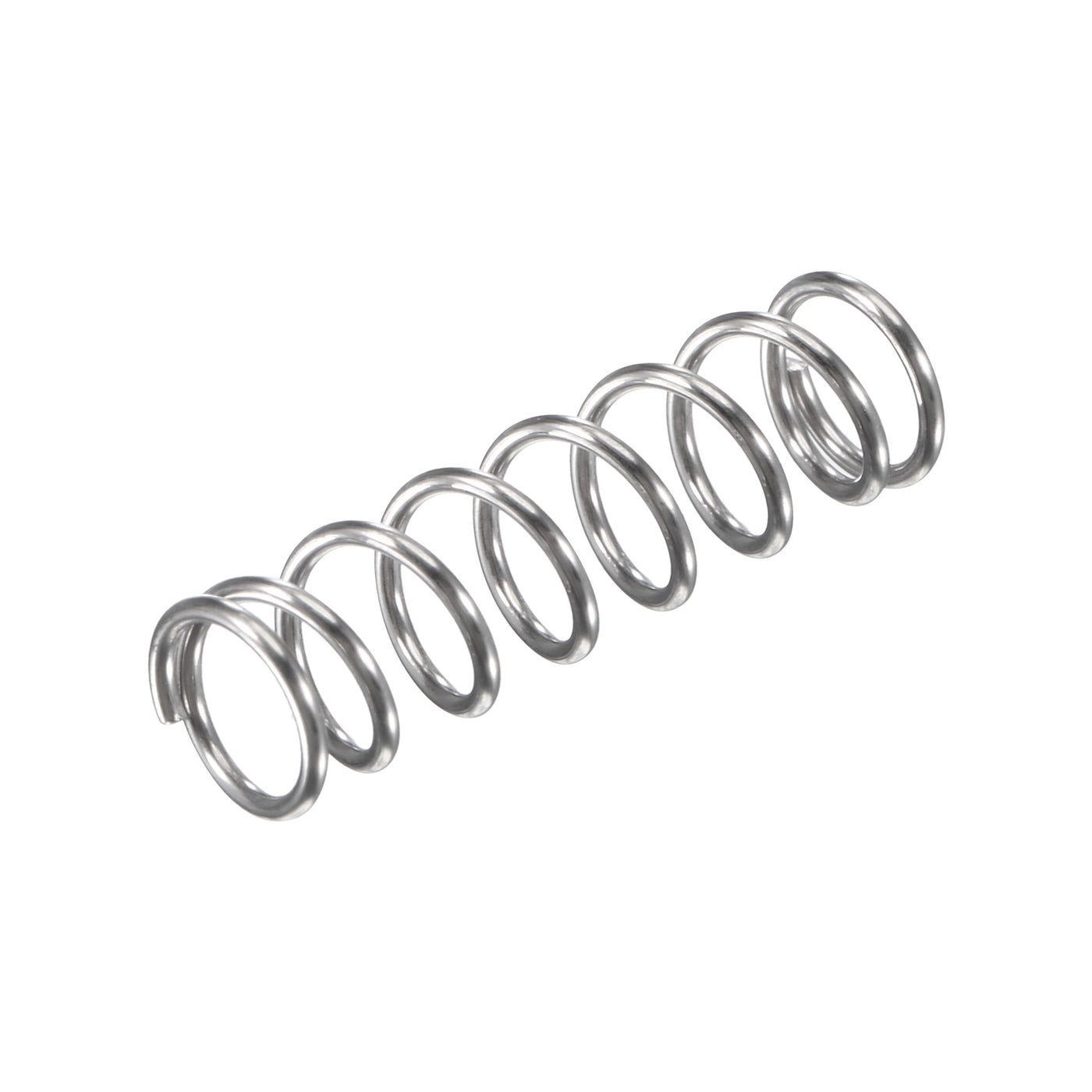 uxcell Uxcell 304 Stainless Steel Material Round Compression Spring Load Capacity Silver
