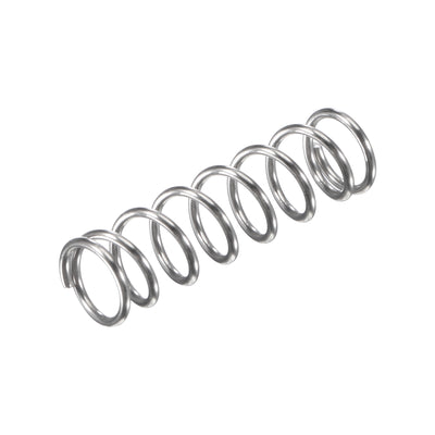 uxcell Uxcell 304 Stainless Steel Material Compression Spring Silver for Electronics for Appliances