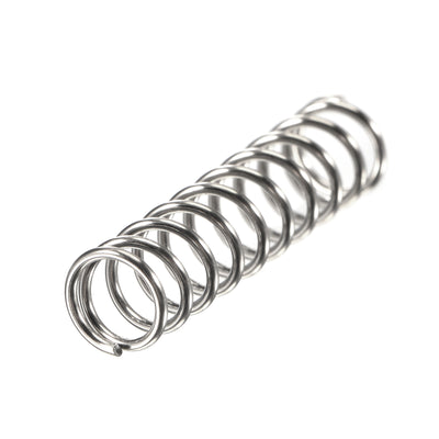 Harfington Uxcell 304 Stainless Steel Material Round Compression Spring Load Capacity Silver