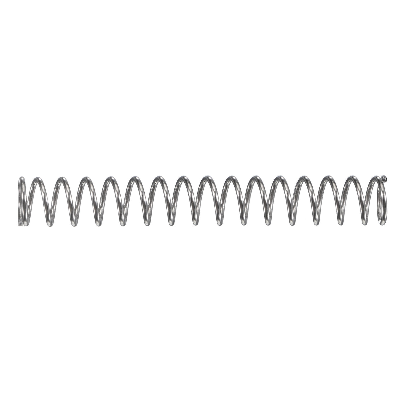 uxcell Uxcell 304 Stainless Steel Material Round Compression Spring Load Capacity Silver