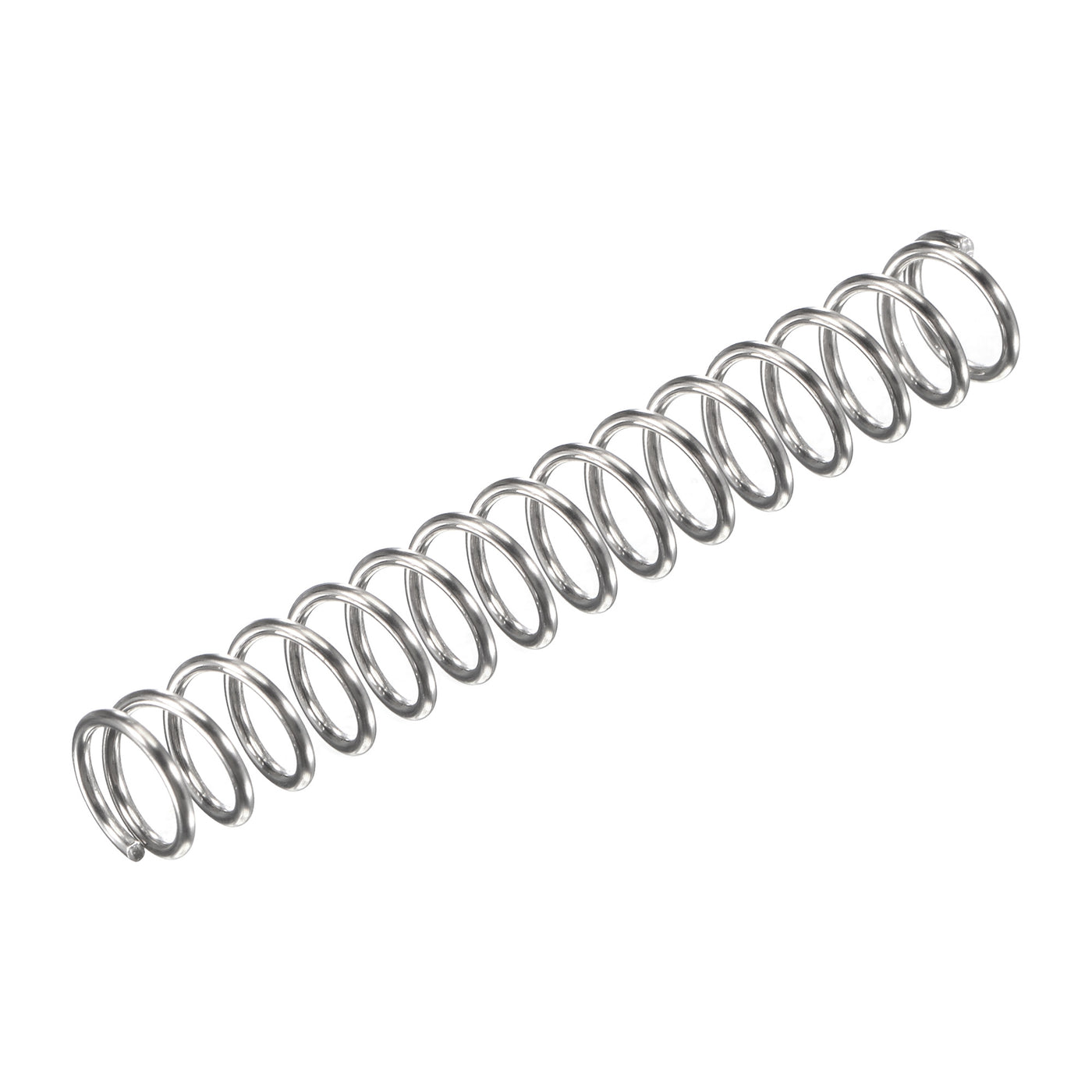 uxcell Uxcell 304 Stainless Steel Material Round Compression Spring Load Capacity Silver