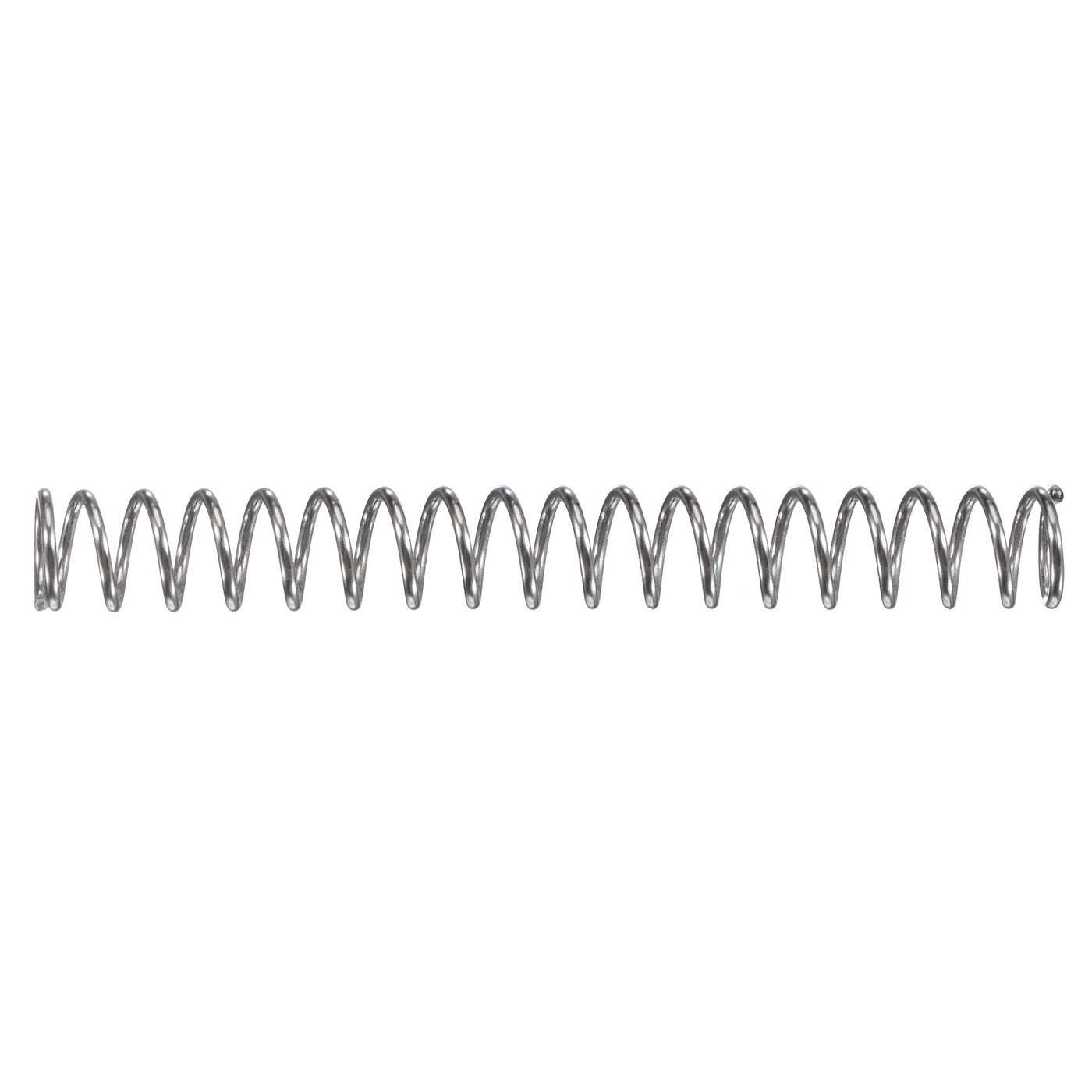 uxcell Uxcell 304 Stainless Steel Material Round Compression Spring Load Capacity Silver