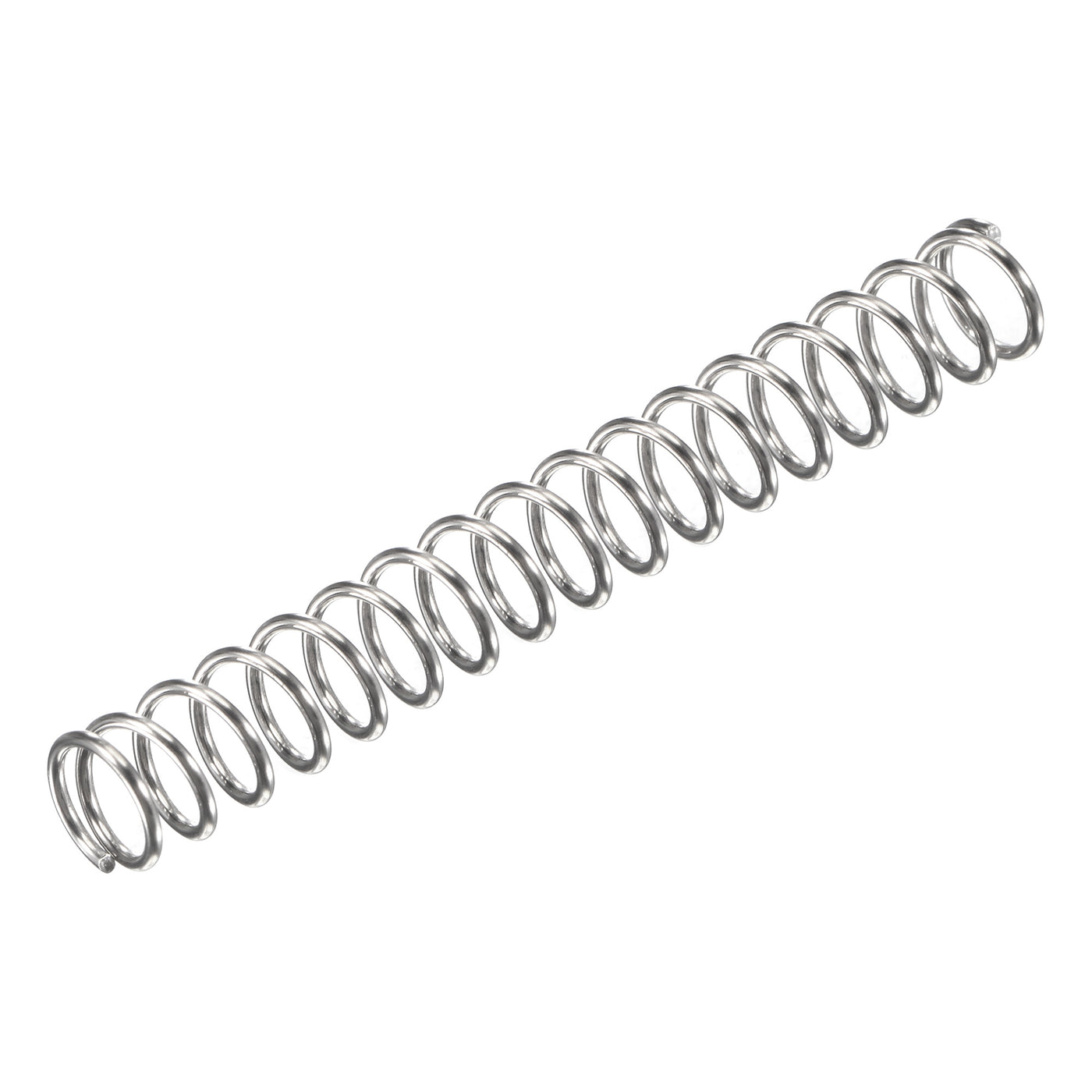 uxcell Uxcell 304 Stainless Steel Material Round Compression Spring Load Capacity Silver