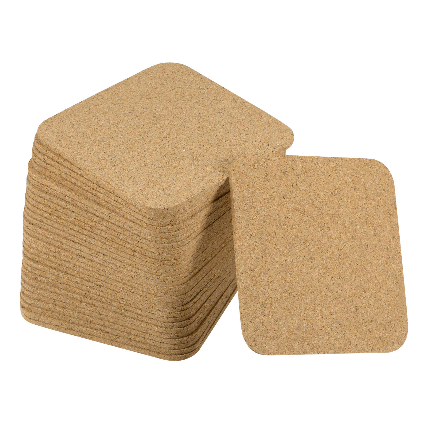 Harfington Cork Coasters Wooden Trivet Drinks Mats for Home Kitchen Restaurant Lab