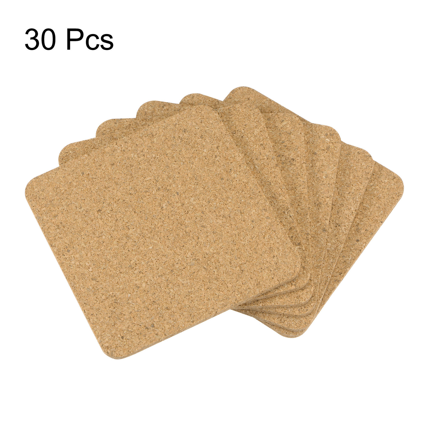 Harfington Cork Coasters Wooden Trivet Drinks Mats for Home Kitchen Restaurant Lab