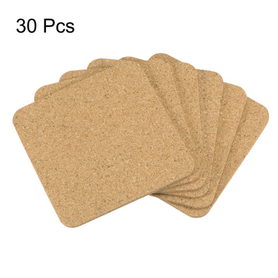 Harfington Cork Coasters Wooden Trivet Drinks Mats for Home Kitchen Restaurant Lab