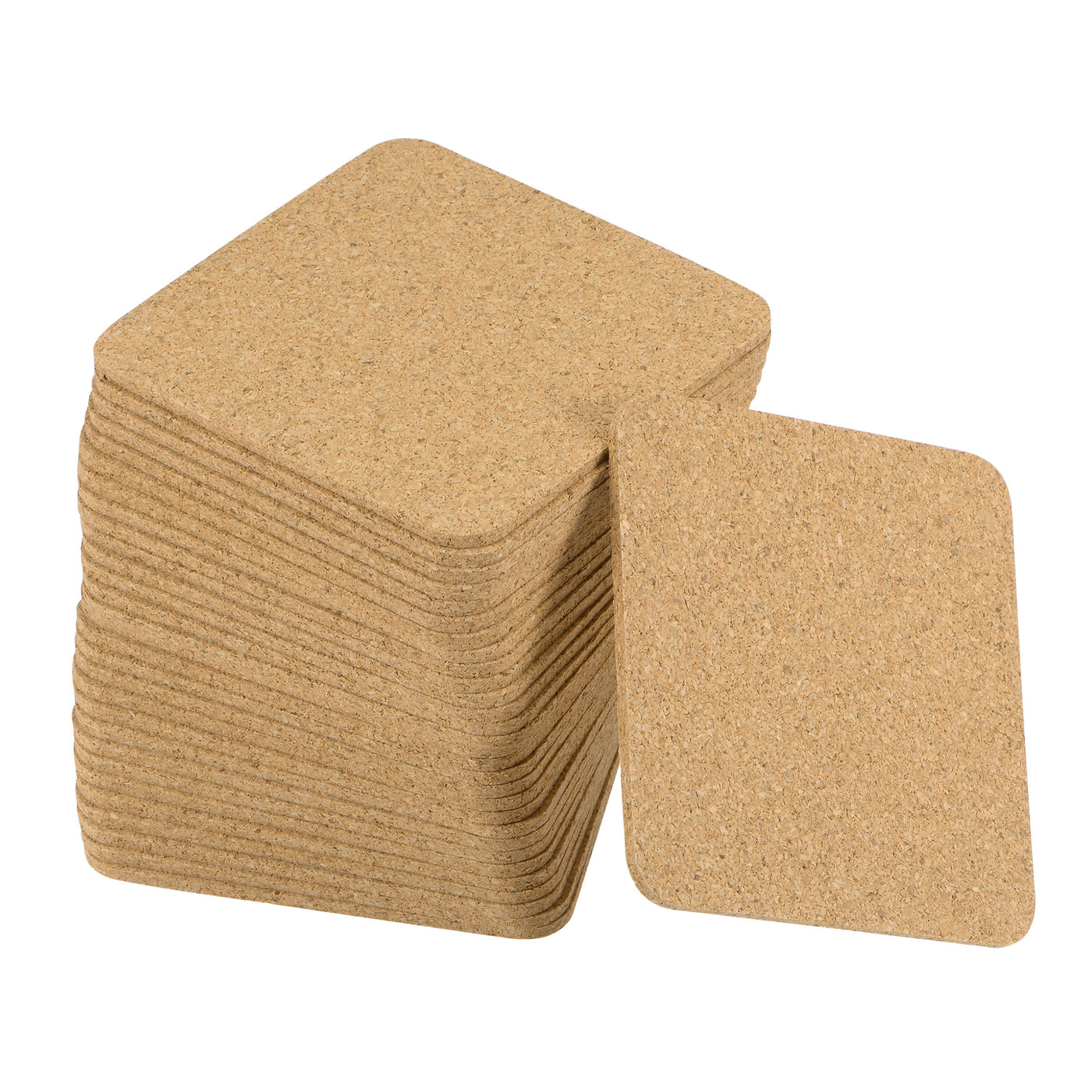 Harfington Cork Coasters Wooden Trivet Drinks Mats for Home Kitchen Restaurant Lab