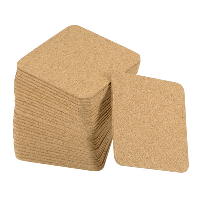 Harfington Cork Coasters Wooden Trivet Drinks Mats for Home Kitchen Restaurant Lab