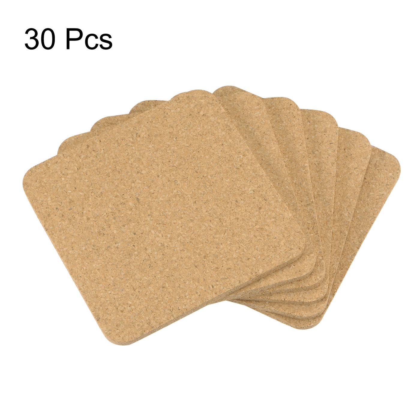 Harfington Cork Coasters Wooden Trivet Drinks Mats for Home Kitchen Restaurant Lab