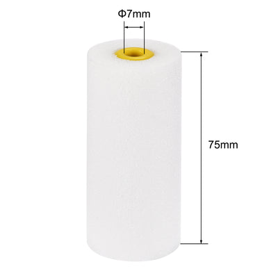 Harfington Paint Roller Cover Mini High-density Foam Brush for Household Wall Painting Treatment