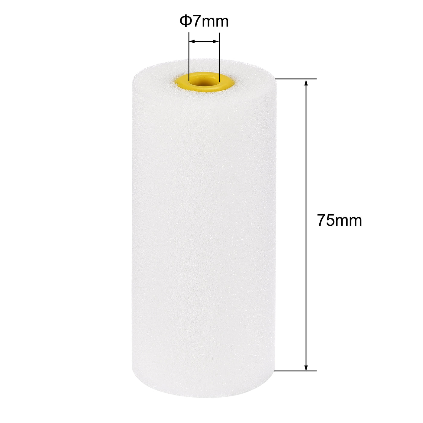 Harfington Paint Roller Cover High-density Foam Brush for Household Wall Painting Treatment