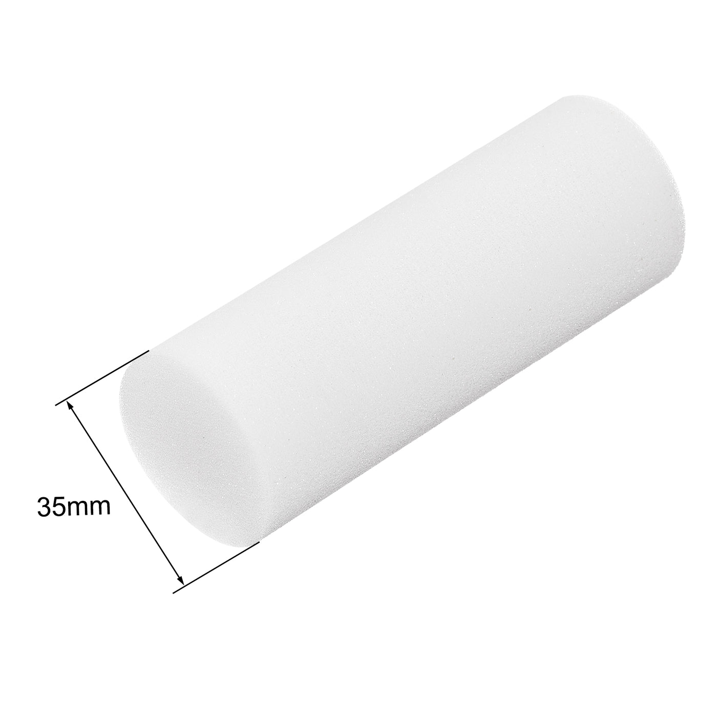 Harfington Paint Roller Cover 4 Inch Mini High-density Foam Brush for Household Wall Painting Treatment 2Pcs