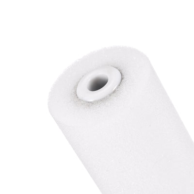 Harfington Paint Roller Cover 4 Inch Mini High-density Foam Brush for Household Wall Painting Treatment 2Pcs