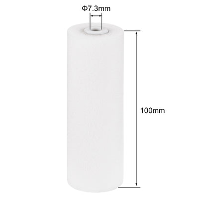 Harfington Paint Roller Cover 4 Inch Mini High-density Foam Brush for Household Wall Painting Treatment 6Pcs