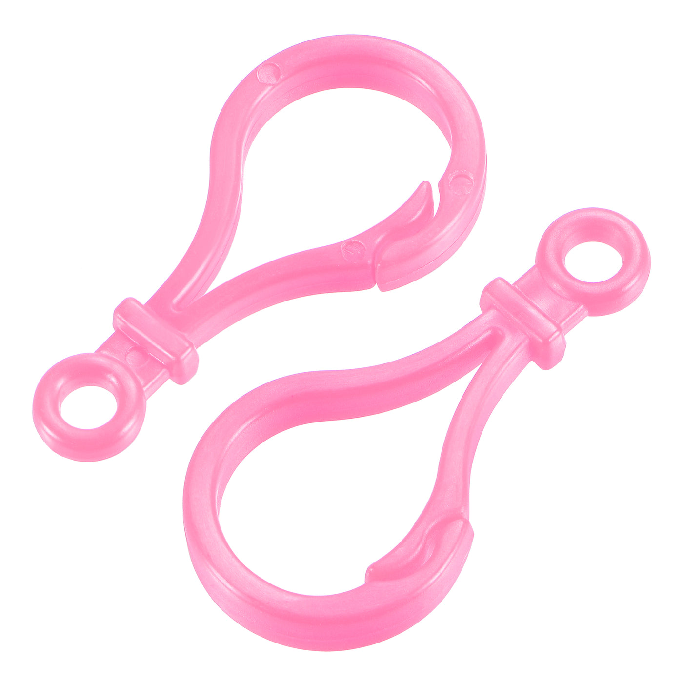 Harfington Plastic Key Chain Lanyard Snap Hook for DIY Crafts