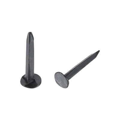 Harfington Metal Nails Tacks 1/2"(13mm) for Shoes Boots Leather Heels Soles Replacement Black 650pcs