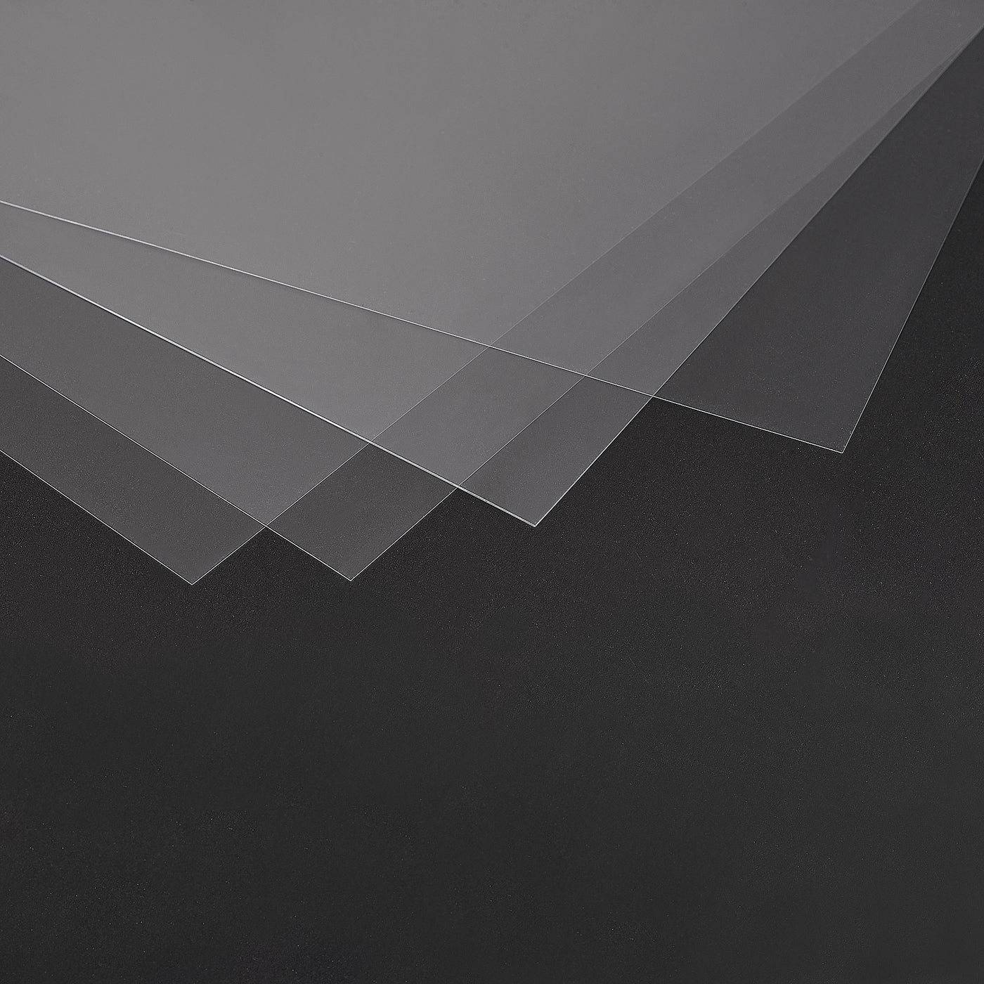 Harfington 0.15mm Thick A4 Size Clear PVC Sheet 297mm x 210mm Flexible Cover Protector,Office,DIY Cutting,50pcs