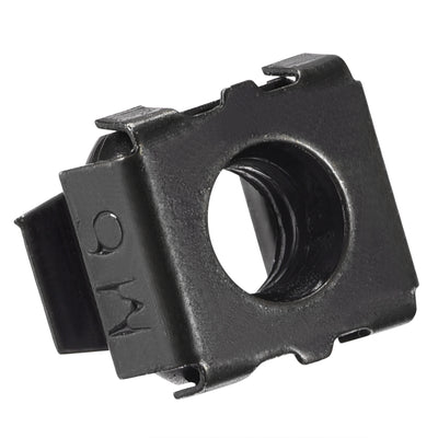 Harfington M6 x 16mm Cage Nuts and Screws Carbon Steel for Rack Mount Server Shelve Cabinet Set of 25