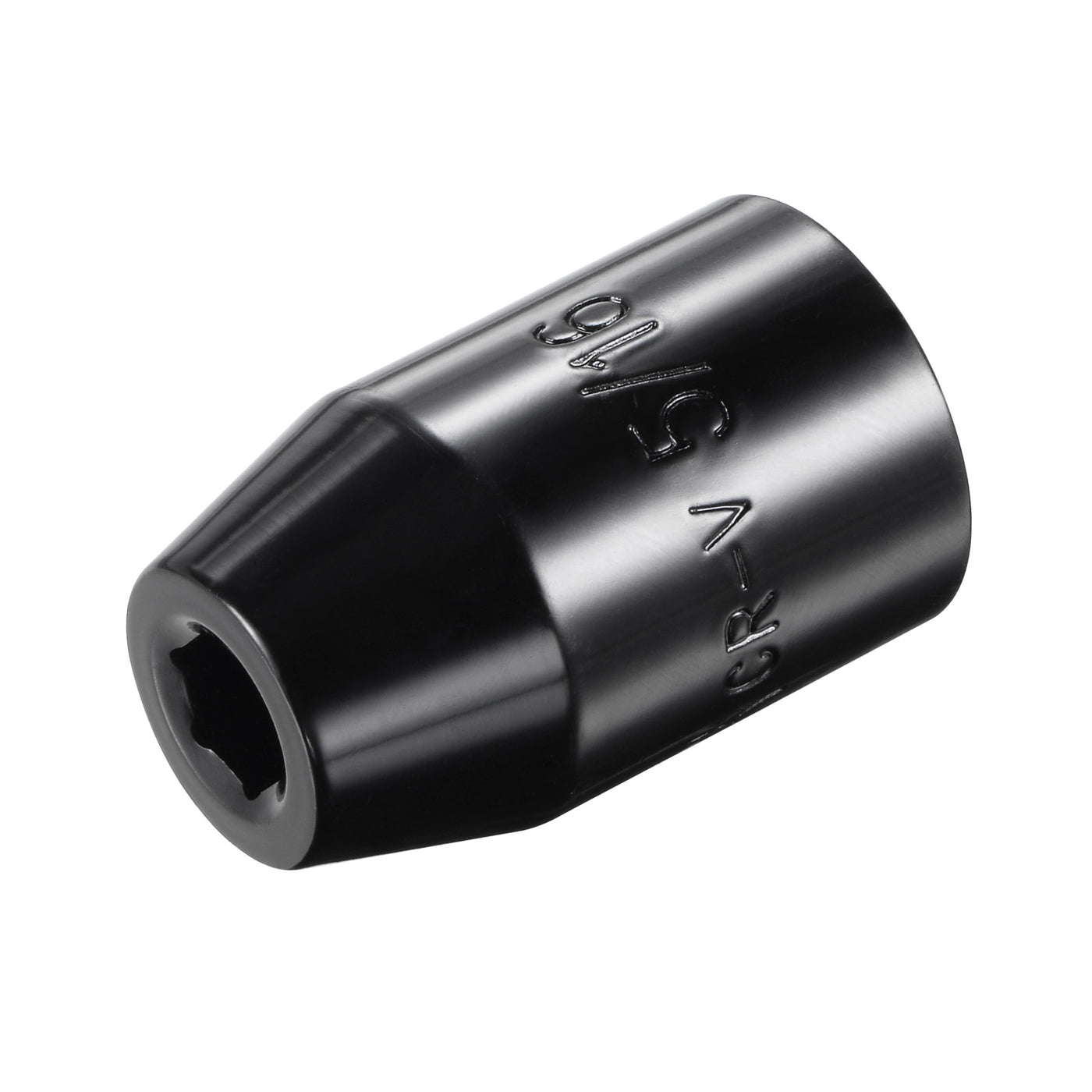 Harfington Square Drive 6-Point Impact Socket, CR-V Steel, Shallow SAE Sizes