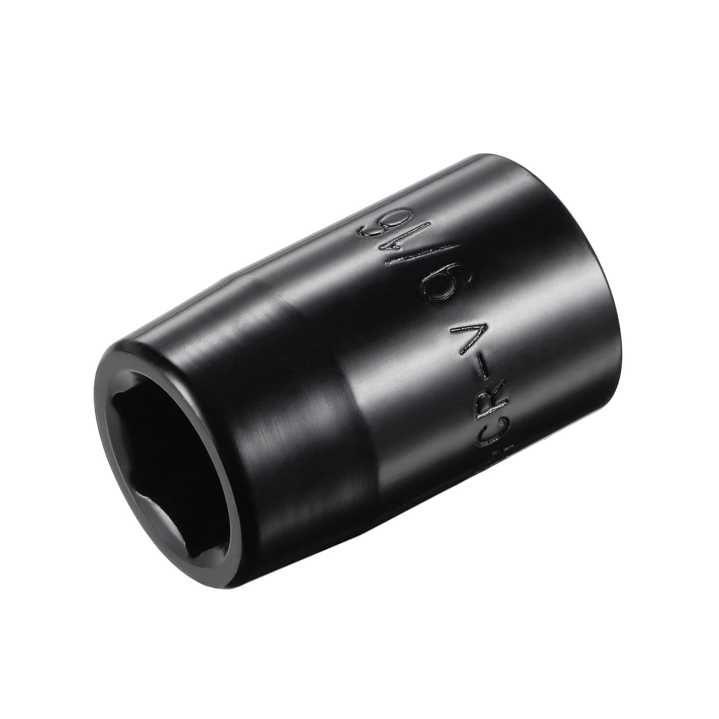 Harfington Square Drive 6-Point Impact Socket, CR-V Steel, Shallow SAE Sizes