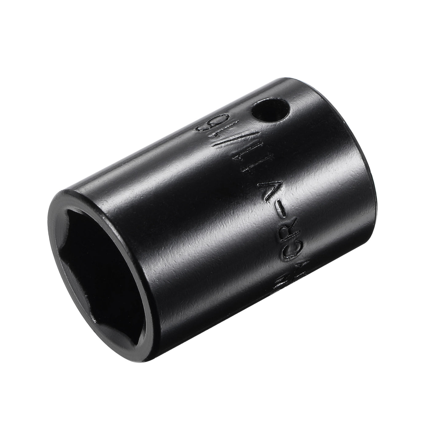 Harfington Square Drive 6-Point Impact Socket, CR-V Steel, Shallow SAE Sizes